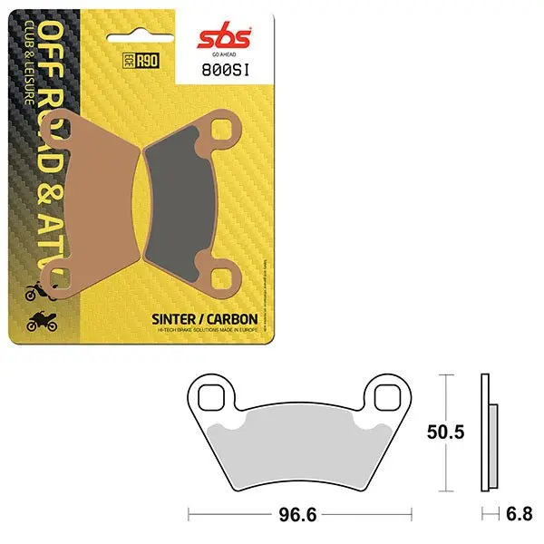 Sbs Atv/Utv Sinter Brake Pad (6240800108) 1