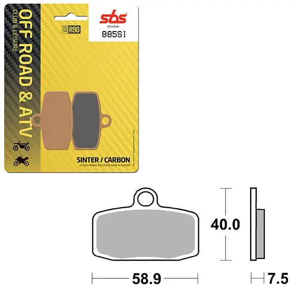 Sbs Atv/Utv Sinter Brake Pad (6240885108) 1
