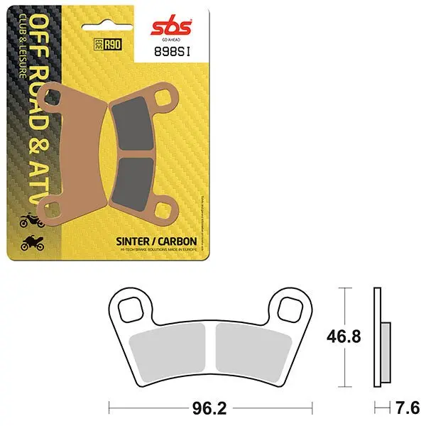 Sbs Atv/Utv Sinter Brake Pad (6240898108) 1