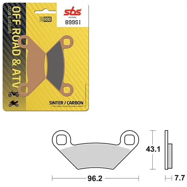 Sbs Atv/Utv Sinter Brake Pad (6240899108) 1