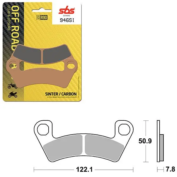 Sbs Atv/Utv Sinter Brake Pad (6240946108) 1