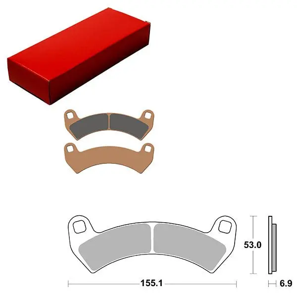 Sbs Atv/Utv Sinter Brake Pad (6240954108) 1