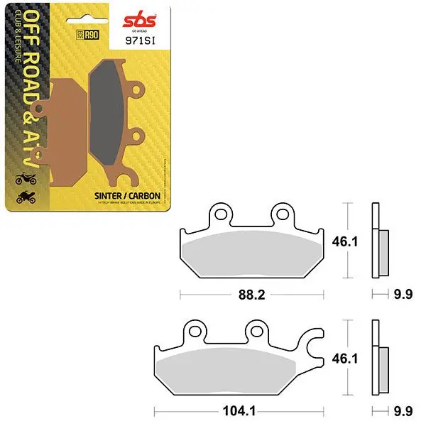 Sbs Atv/Utv Sinter Brake Pad (6240971108) 1