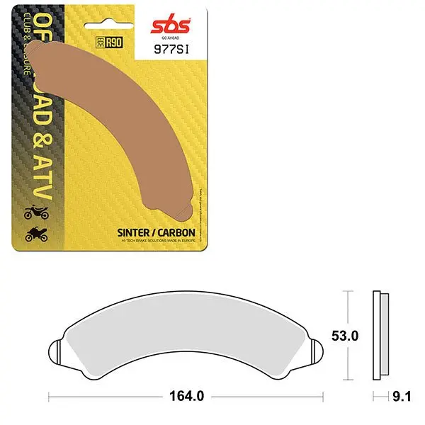 Sbs Atv/Utv Sinter Brake Pad (6240977108) 1