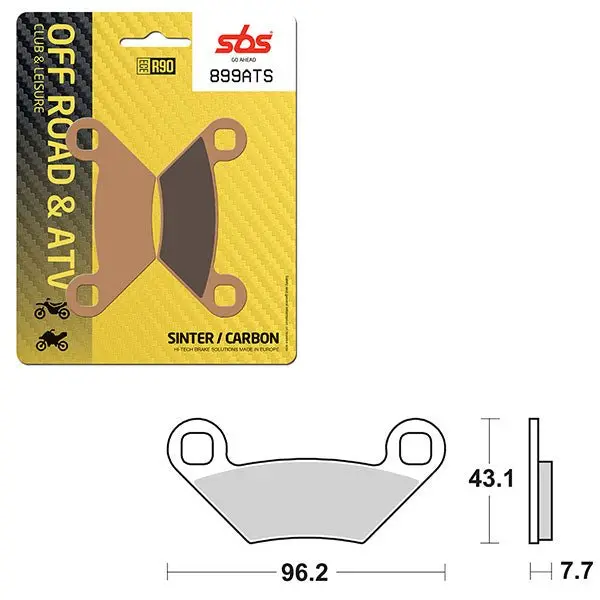 Sbs Atv/Utv Sinter Brake Pad (6460899108) 1