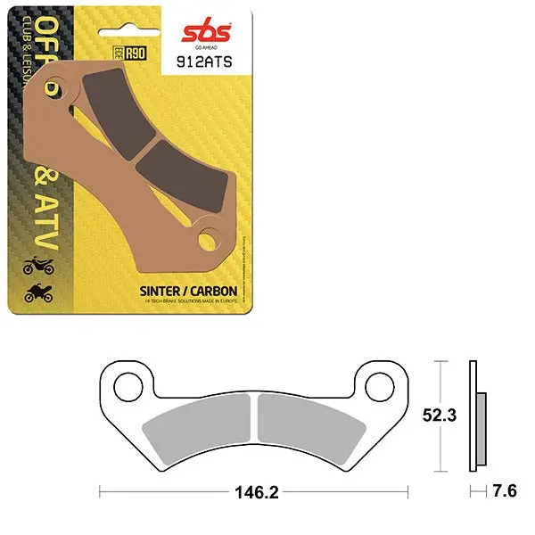 Sbs Atv/Utv Sinter Brake Pad (6460912108) 1