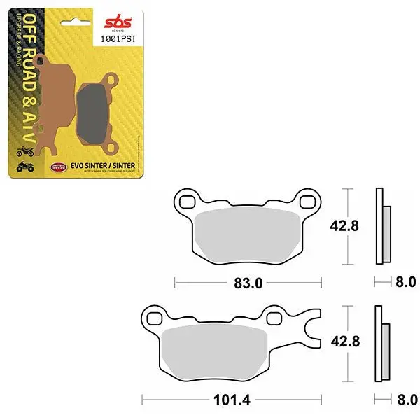 Sbs Evo Sinter Brake Pad (6451001100) 1