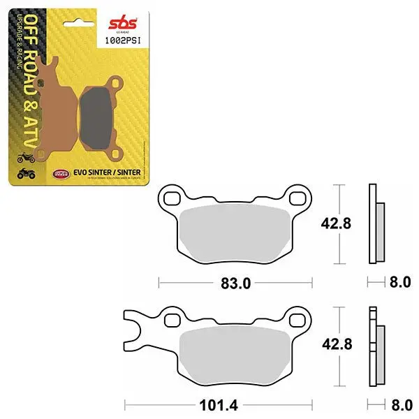 Sbs Evo Sinter Brake Pad (6451002100) 1