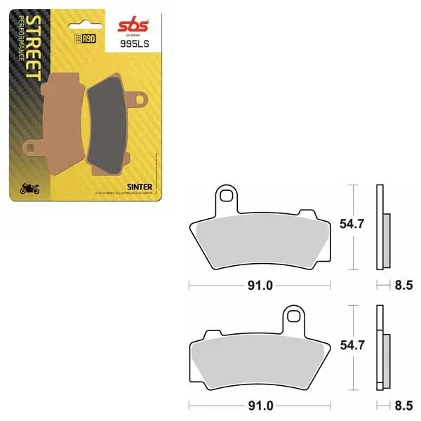 Sbs Performance Ls Sinter Brake Pad (6260995100) 1