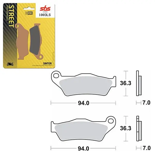 Sbs Performance Ls Sinter Brake Pad (6261003100) 1