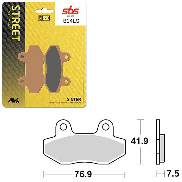 Sbs Performance Ls Sinter Rear Brake Pad (6260814108) 1