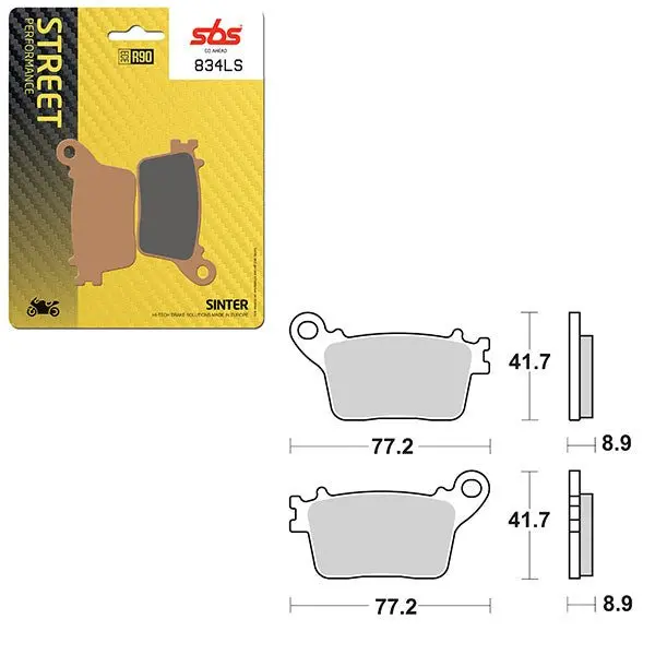 Sbs Performance Ls Sinter Rear Brake Pad (6260834108) 1