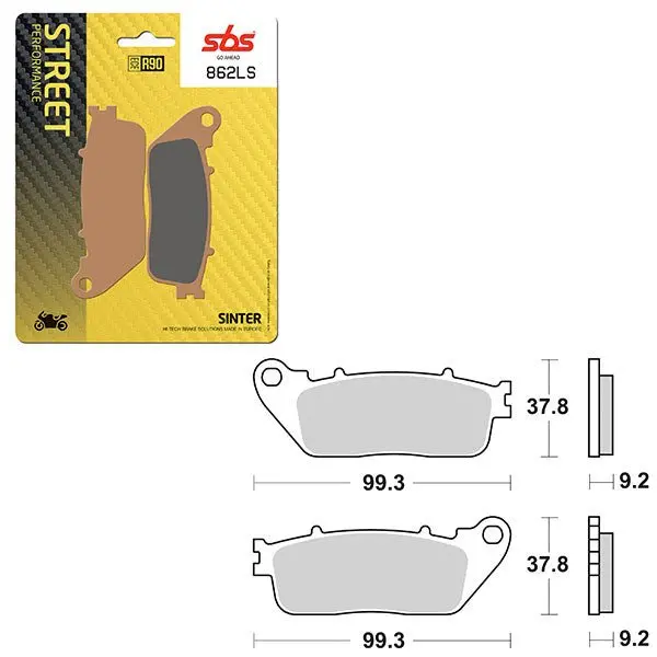 Sbs Performance Ls Sinter Rear Brake Pad (6260862108) 1