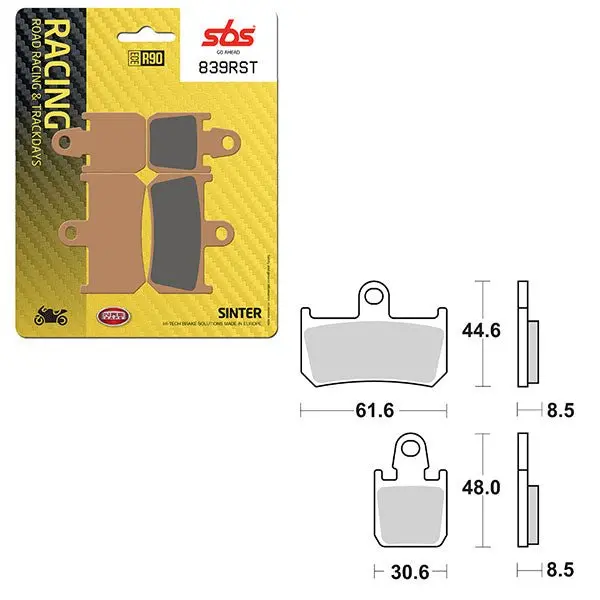 Sbs Road Racing & Trackdays Sinter Front Brake Pad (6470839108) 1