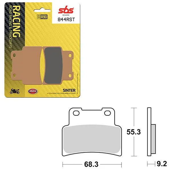Sbs Road Racing & Trackdays Sinter Front Brake Pad (6470844108) 1