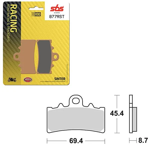 Sbs Road Racing & Trackdays Sinter Front Brake Pad (6470877108) 1