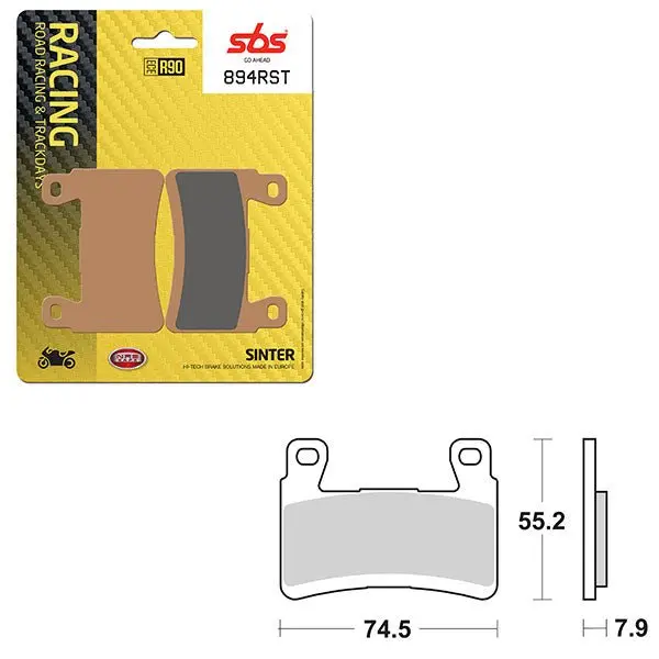 Sbs Road Racing & Trackdays Sinter Front Brake Pad (6470894108) 1