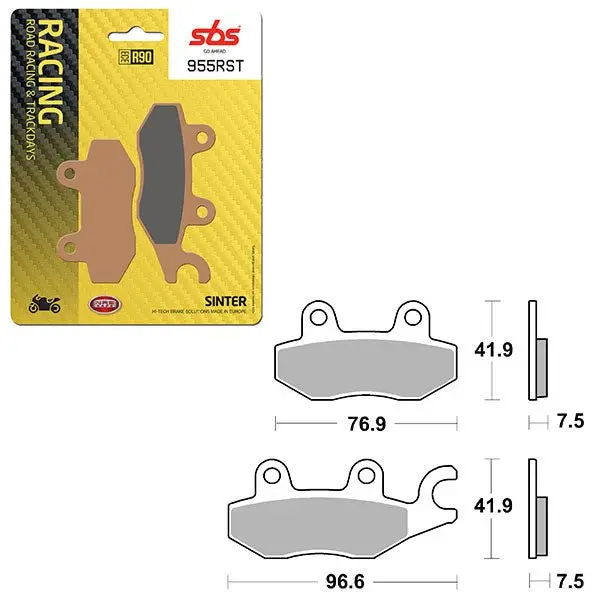 Sbs Road Racing & Trackdays Sinter Front Brake Pad (6470955108) 1