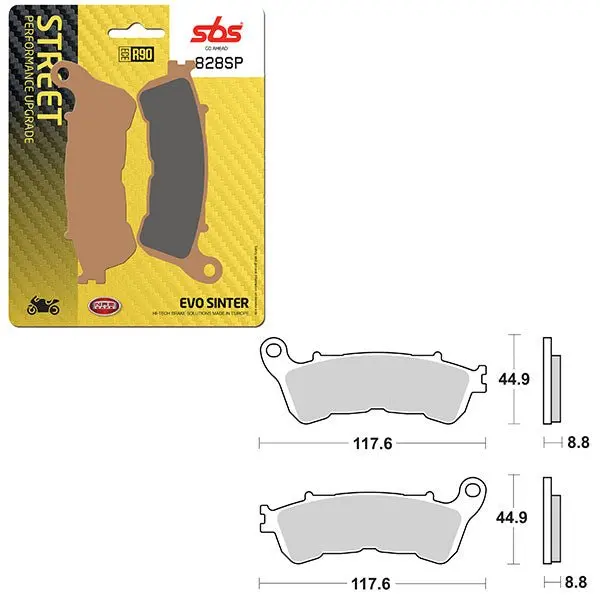 Sbs Sp Evo Sinter Front Brake Pad (6390828108) 1