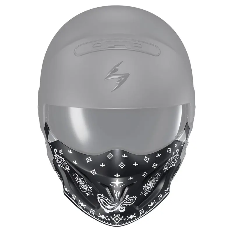 Scorpion Covert Mask Bandana Matte Black 1