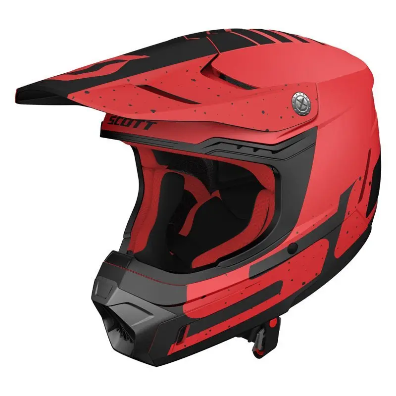 Scott 350 Evo Plus Team Helmet Red/Black (L) 1