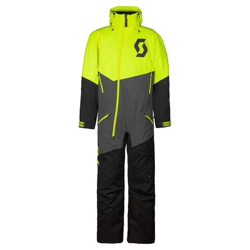 Scott Back-X Dryo Monosuit Grey/Neon Yellow 1