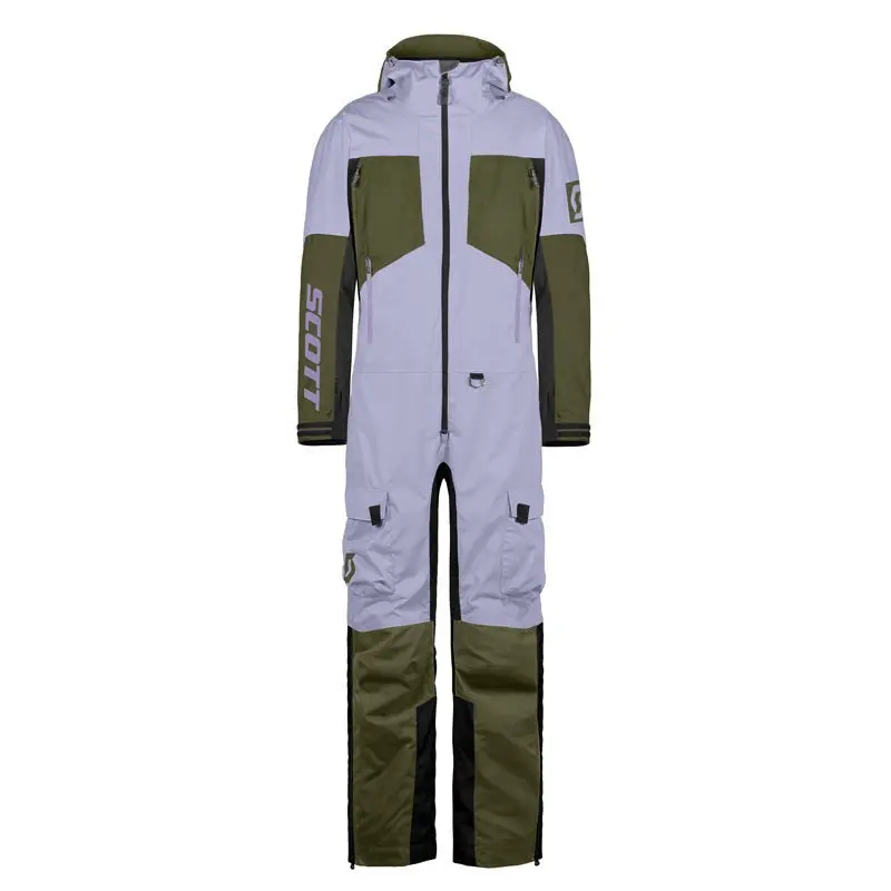 Scott Back-X Dryo Women's Monosuit Heather Purple/Fir Green (L) 1