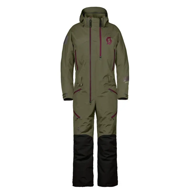 Scott Ds-I Dryo Women's Monosuit Fir Green/Wild Red (Xl) 1