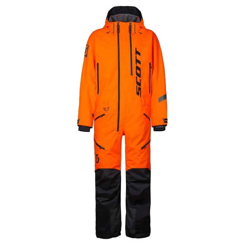 Scott Ds Shell Dryo Monosuit Orange/Black 2