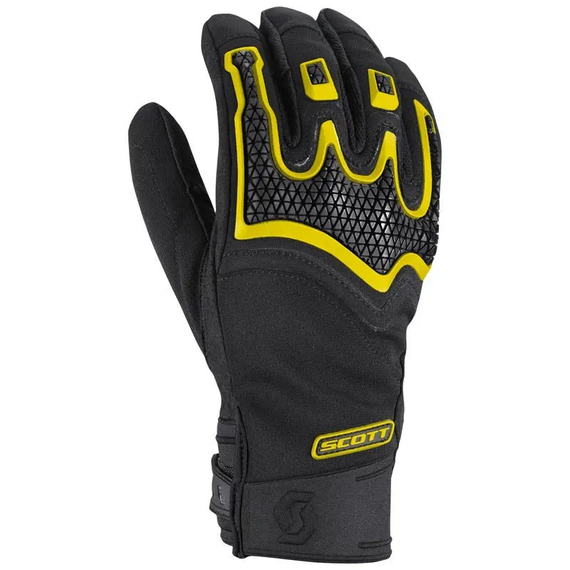 Scott Dualraid Gloves Black/Cyber Yellow 1