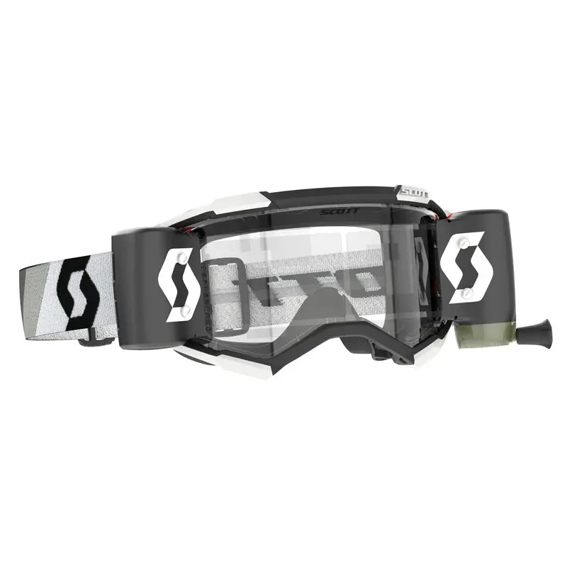 Scott Fury Wfs Goggles Premium Black/White Clear Works 1