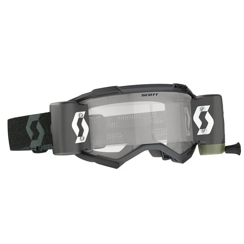Scott Fury Wfs Mx Goggles (Red/Blue Clear Works) 1