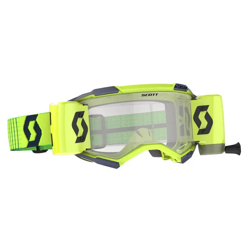 Scott Fury Wfs Mx Goggles (Red/Blue Clear Works) 2
