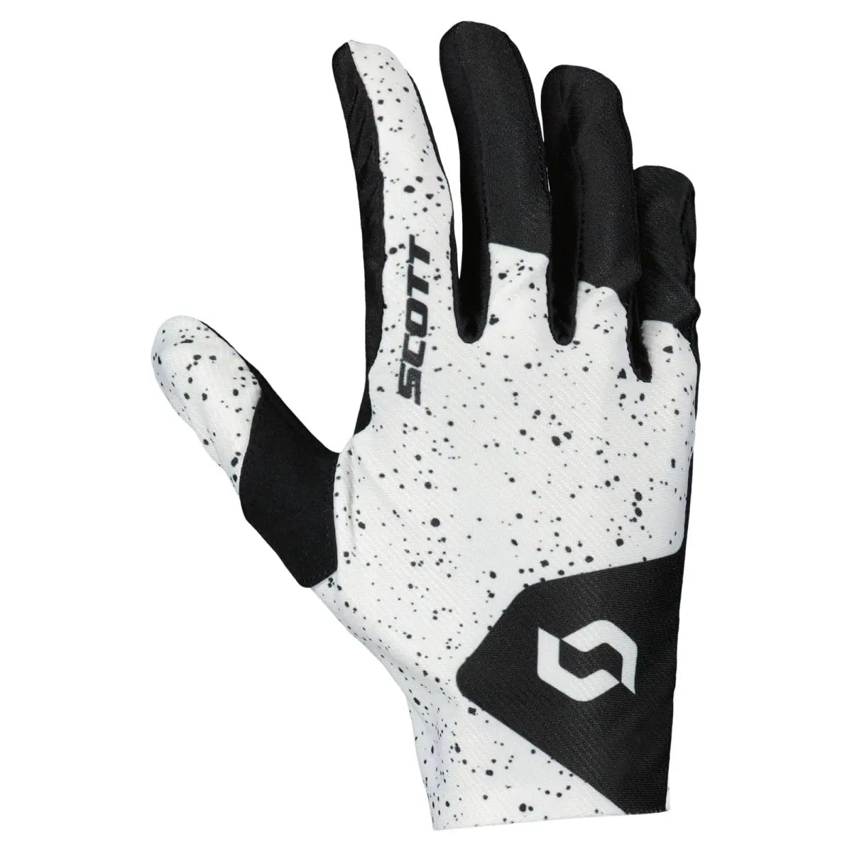 Scott Glove Compete Caviar Black/Bright White/Spl L 1