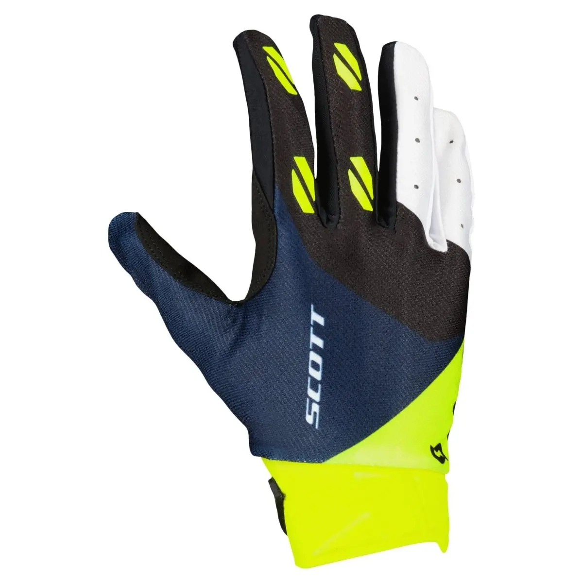 Scott Glove Evo Race Midnight Purple/Safety Yellow/Spl L 1