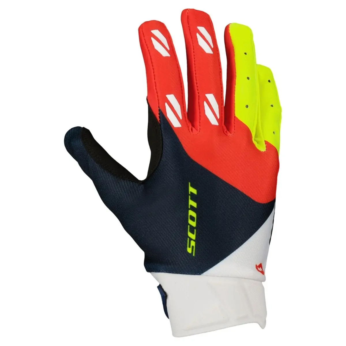 Scott Glove Evo Race Sail Blue/Fast Red/Spl L 1