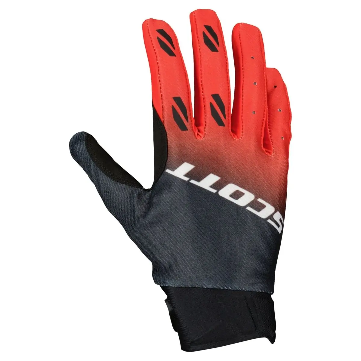 Scott Glove Evo Swap Caviar Black/Fast Red/Spl L 1