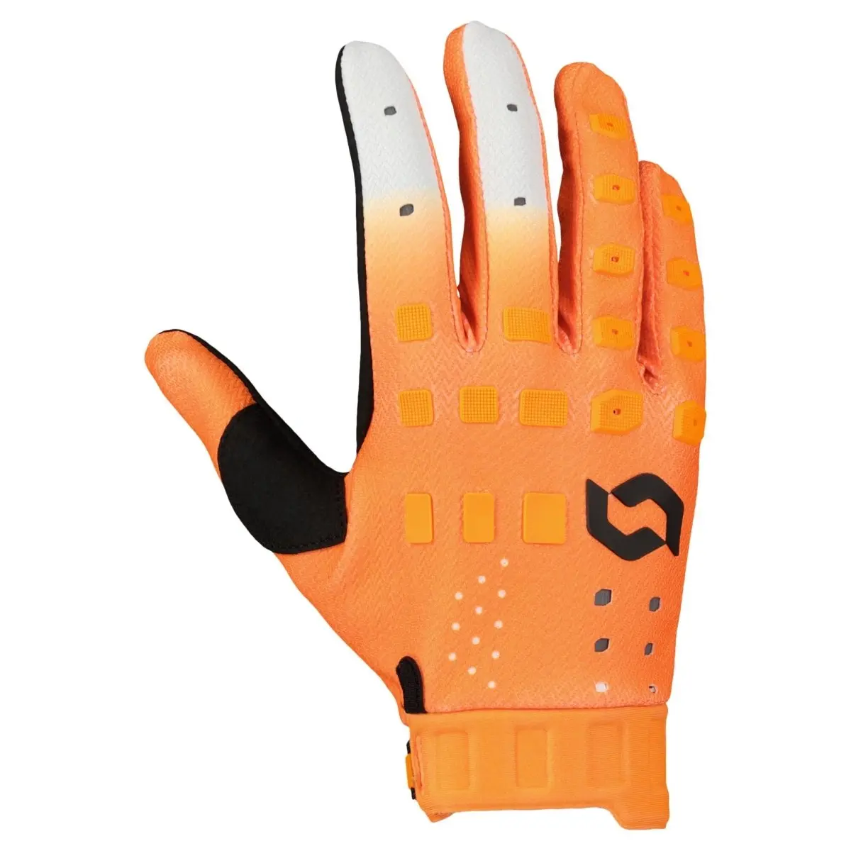 Scott Glove Podium Pro Caviar Black/Shocking Orange/Sp L 1