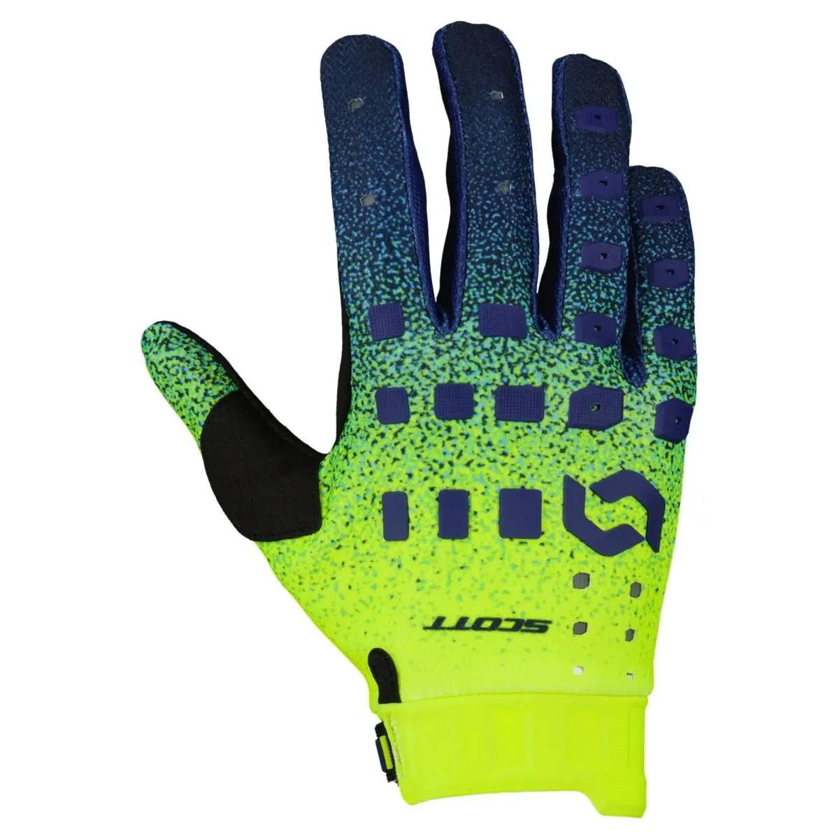 Scott Glove Podium Pro Midnigh Purple/Safety Yellow/Sp L 1