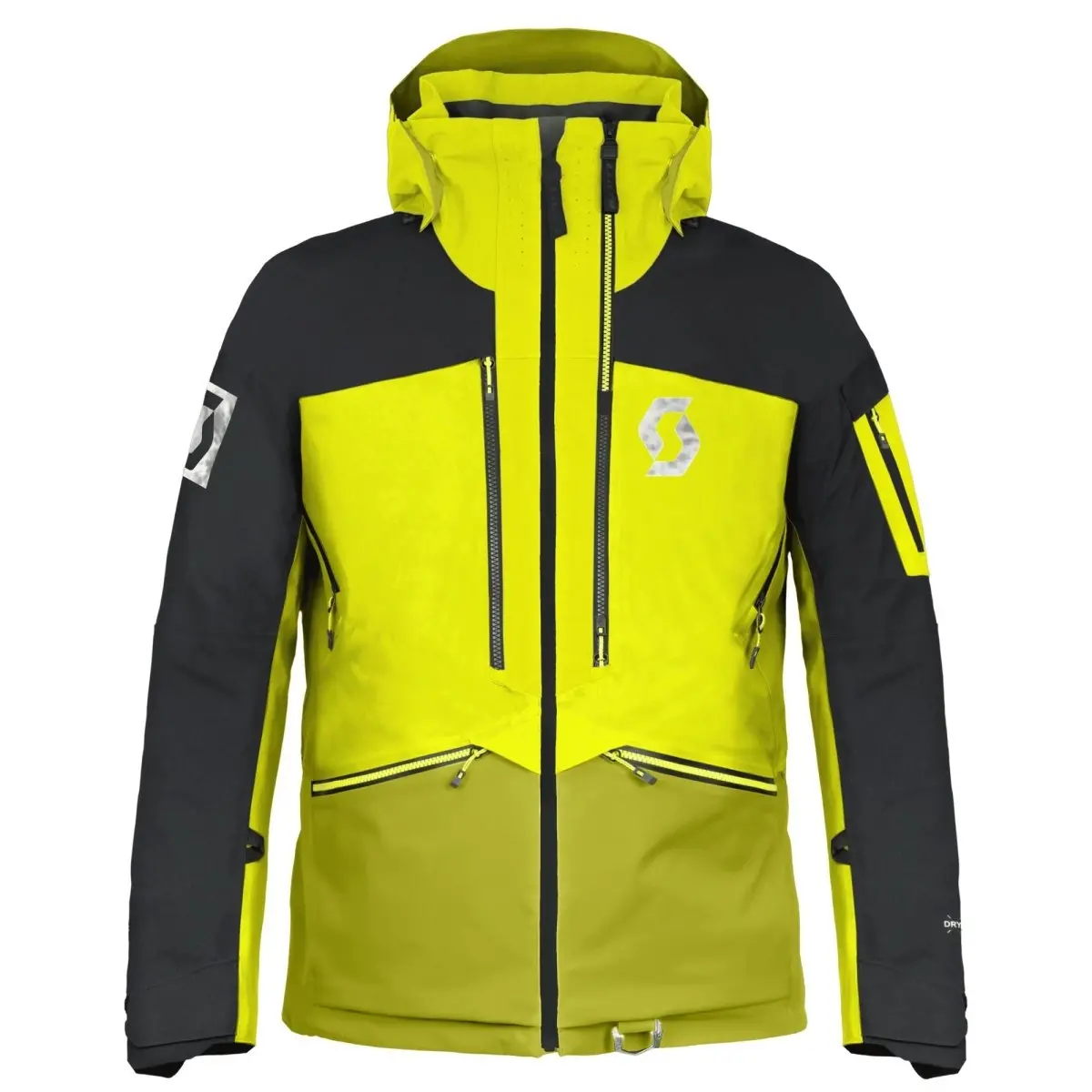 Scott Jacket Concept Flex Dryo 3-In-1 Black/Yellow/Sp L 1