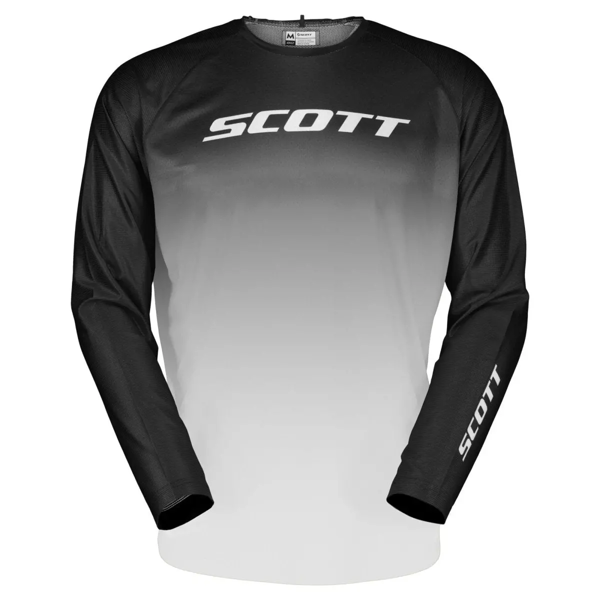 Scott Jersey Evo Swap Caviar Black/Bright White/Spl M 1