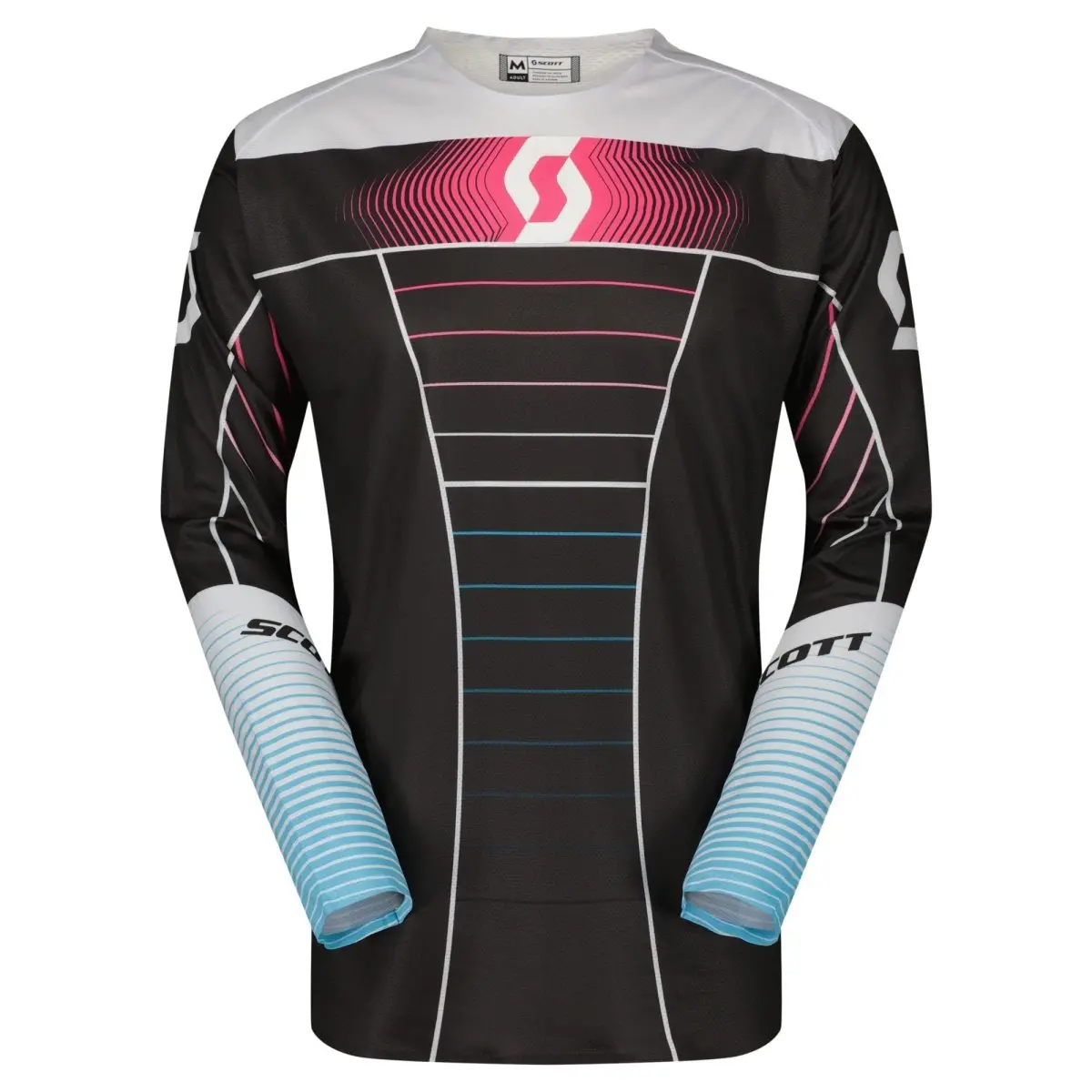 Scott Jersey Podium Pro Stealth Blue/Radiant Pink/Spl M 1