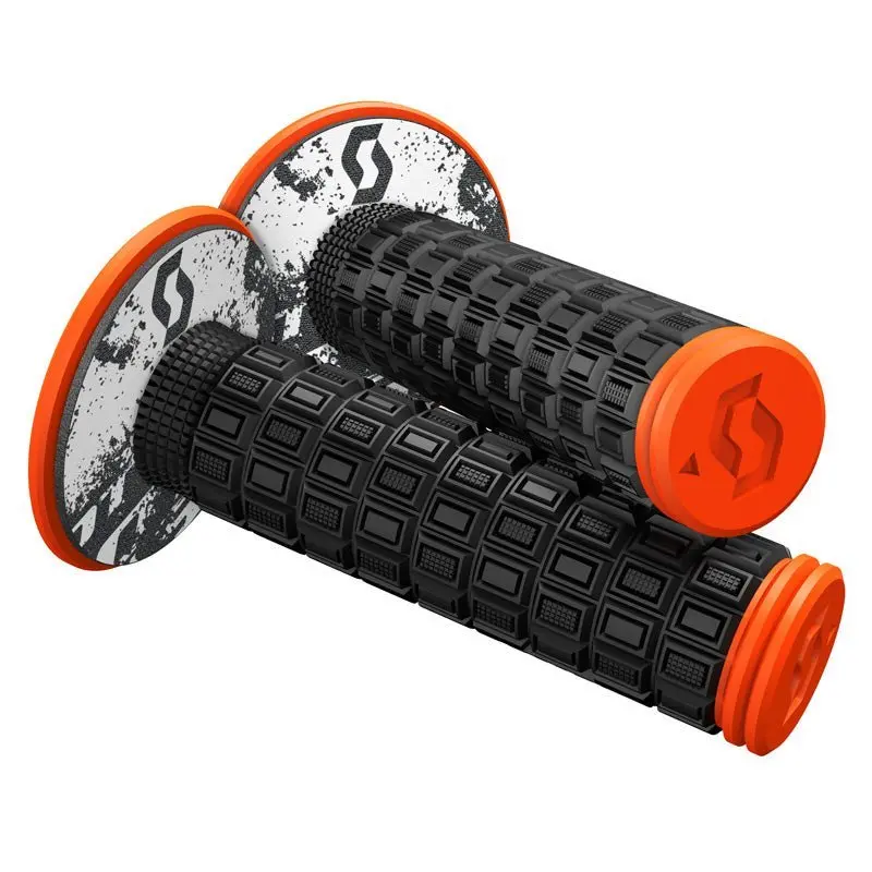 Scott Mellow Mx Grips Black/Neon Orange 1