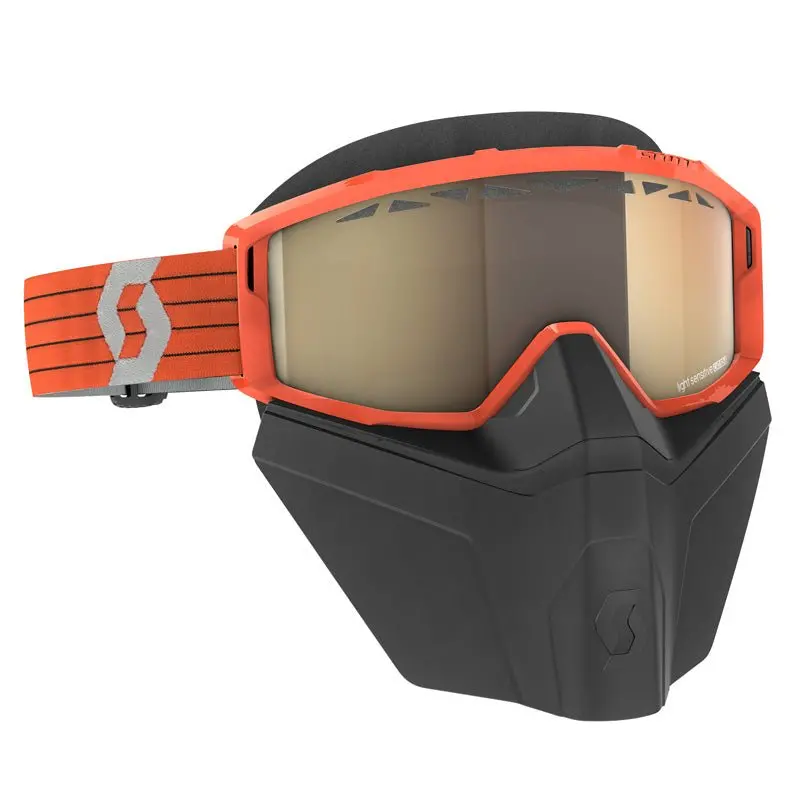 Scott Primal Safari Goggles Orange/Grey Ls Bronze Chrome 1