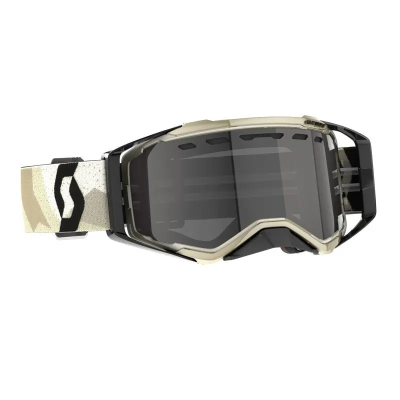 Scott Prospect Enduro Goggles Camo Beige/Black Light Sensitive Grey 1