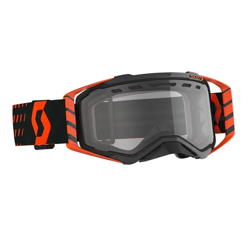 Scott Prospect Enduro Goggles Orange/Yellow Clear 2
