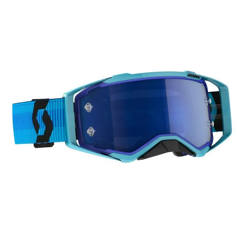 Scott Prospect Mx Goggles (Blue/Black Blue Chrome Works) 1