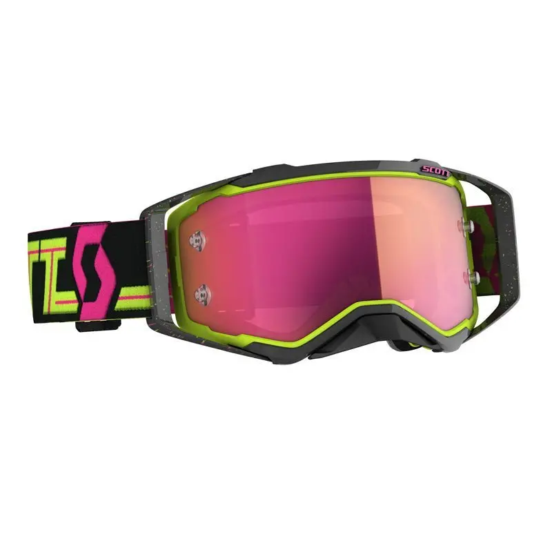 Scott Prospect Mx Goggles (Green/Yellow Yellow Chrome Works) 5