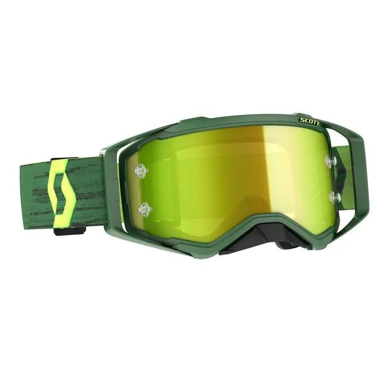 Scott Prospect Mx Goggles (Green/Yellow Yellow Chrome Works) 6