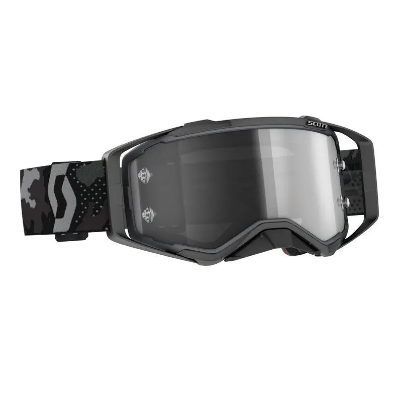 Scott Prospect Sand Dust Mx Goggles (Dark Grey/Black Light Sensitive Grey Works) 1